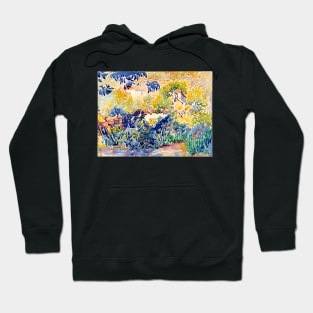 Garden At Saint-Clair, Côte d’Azur, Delacroix 1904 Hoodie